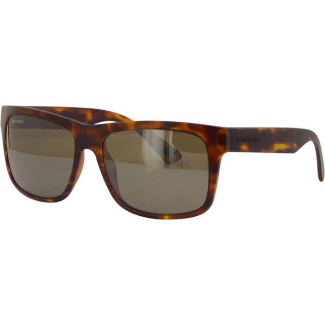 Serengeti POSITANO Polarized 8984 56 Sköldpaddemönstradeshell Solglasögon Män