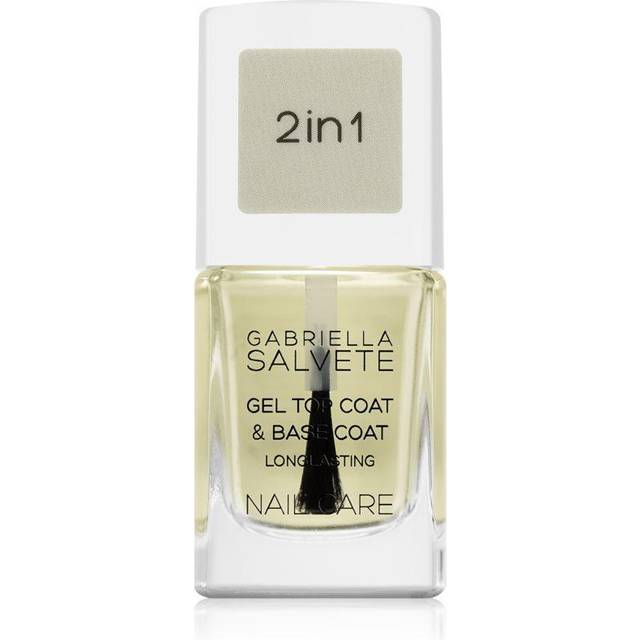 Gabriella Salvete 2in1 Top and Base Coat Gelovy vrchni lak na nehty 8ml
