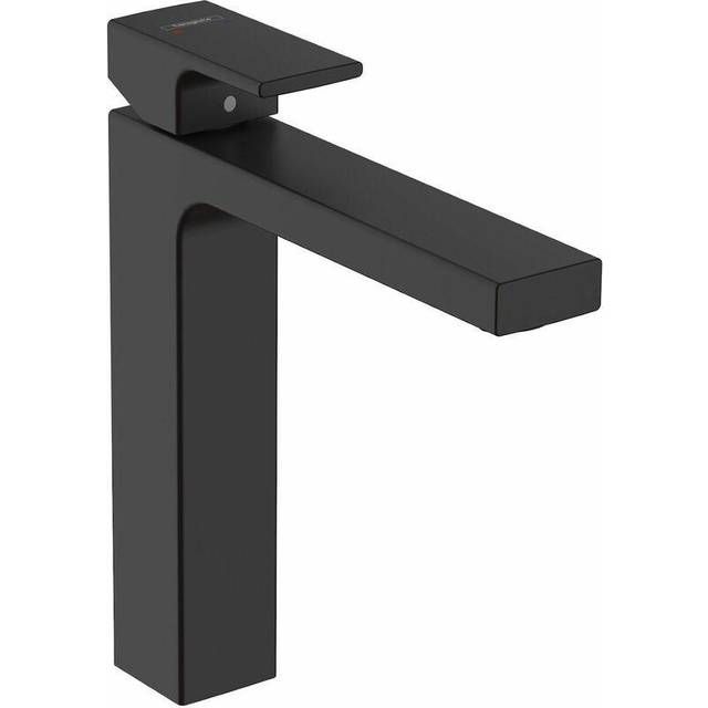 Vernis Shape High Rise Basin Mixer Tap 190 Matt Black - 71591670 - Hansgrohe