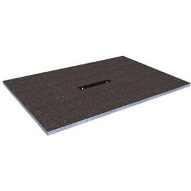 Wickes Linear 30mm Wetroom Shower Tray with Centre Drain Level Access - 1400 X 900mm