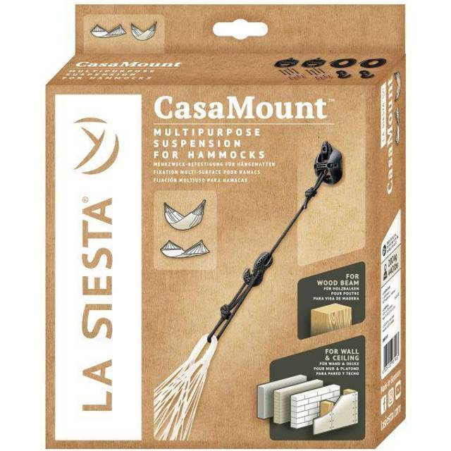Casamount Black - Allround- Monteringssæt Til Hængekøjer