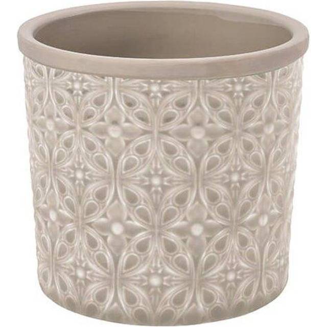 Burgon & Ball Glazed Pot Porto Large Grey
