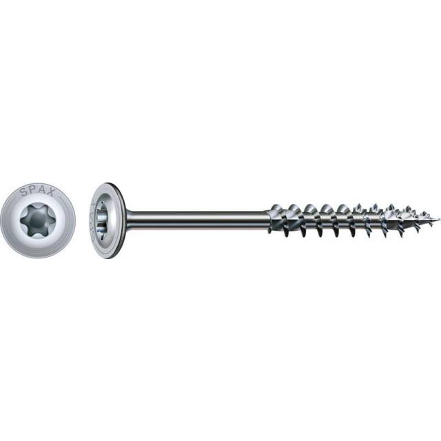 Spax Wirox Washer Head Torx Wood Construction Screws 8mm 450mm Pack of 25