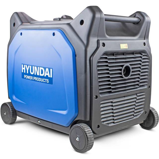Hyundai 6600W/6.6kW Remote Electric Start Petrol Portable Inverter Generator | HY6500SEi