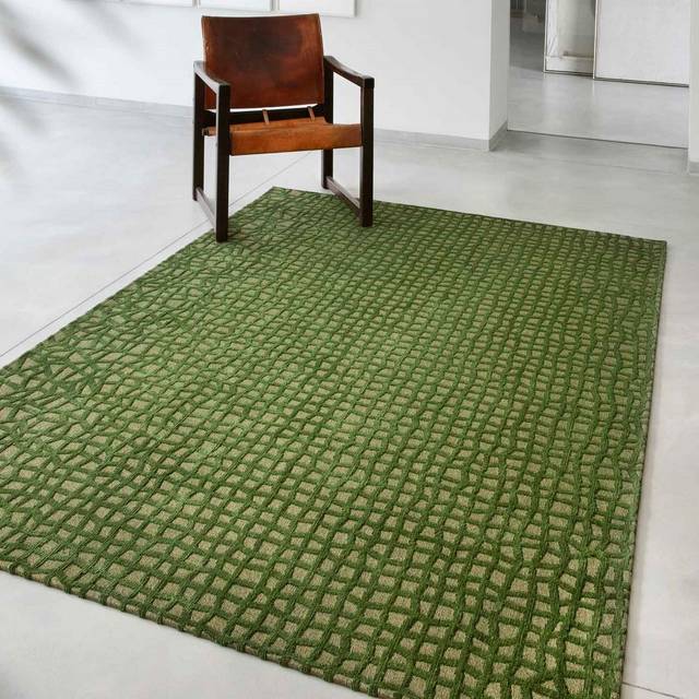 Alta Green Trammel 80 x 150 cm Rug (80x150cm)