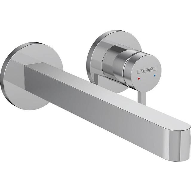 Hansgrohe Finoris Chrome Concealed Single Lever Basin Mixer With Spout