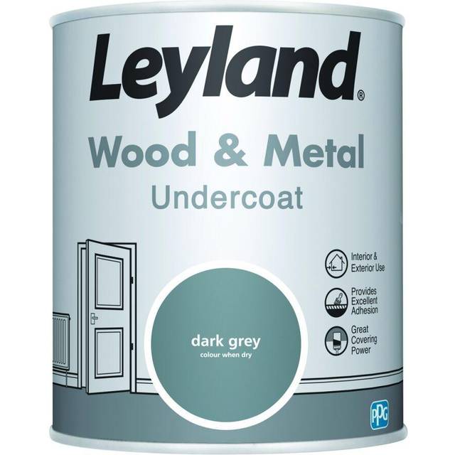 Wood & Metal Undercoat, Dark Grey, 750ml