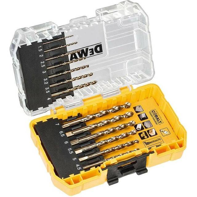 DeWalt 13 Piece HSS E Cobalt Drill Bit Set
