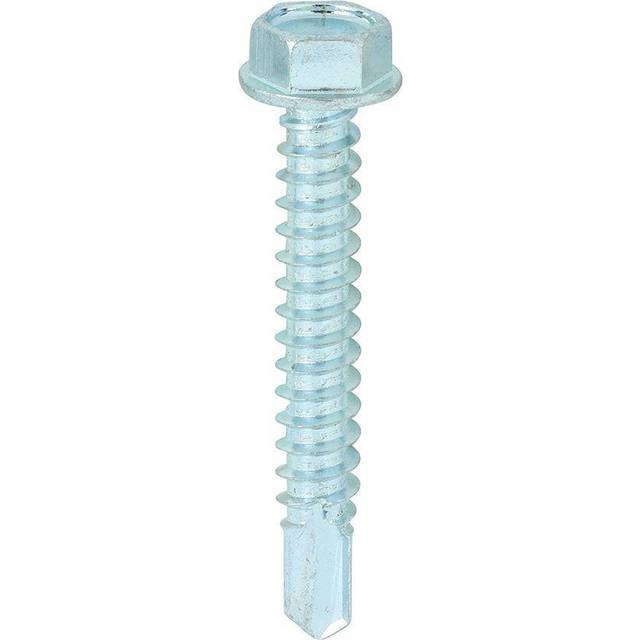 Timco hex head s/drill screw - bzp 12 x 1 1/2 box 500