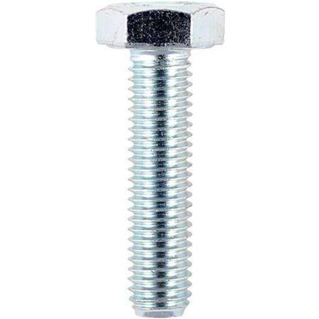 TIMCO M16 x 50mm Hexagon Head High Tensile Zinc Set Screw Grade 8.8 Qty 50