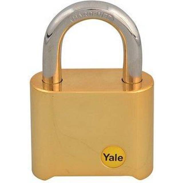 Yale Locks Y126/50/127/1 50mm Brass Combination Padlock