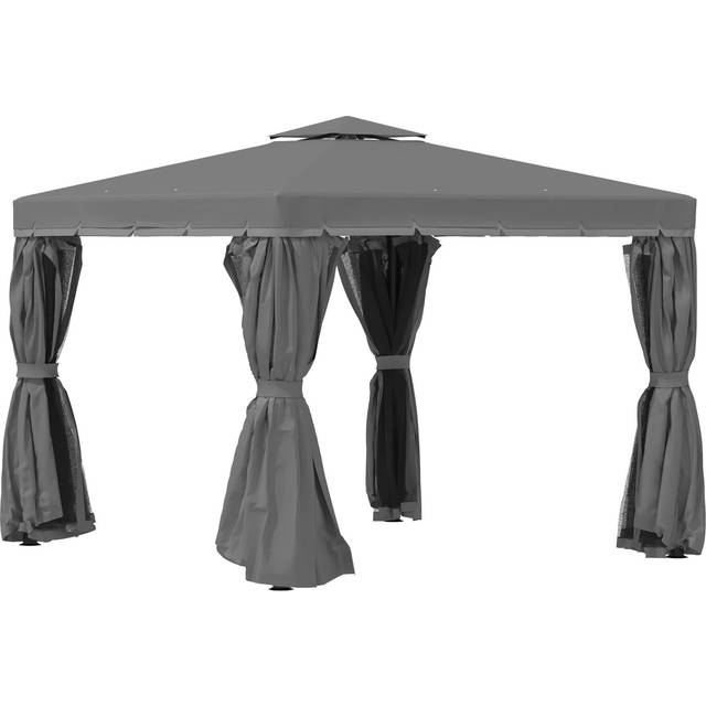 Outsunny Gazebo Grey | TJ Hughes