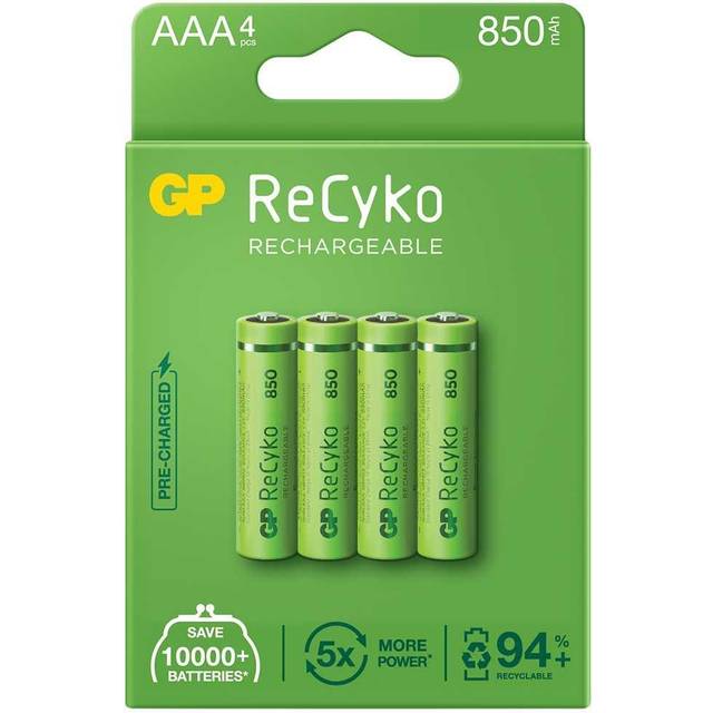 GP GPRHCH83C093 GP ReCyko 850 AAA card of 4