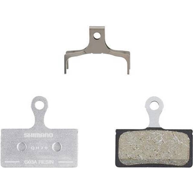 Shimano Spares G05A-RX Disc Brake Pads and Spring - Alloy Back - Resin