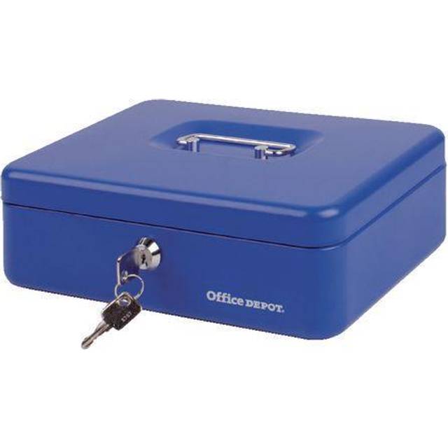 Viking Cash Box Key lock 4 260 x 185 x 81 mm Blue