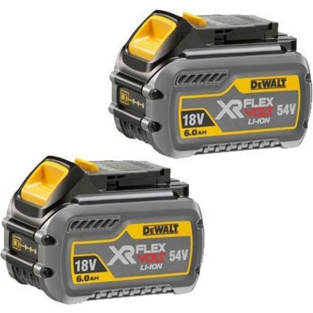 Dewalt - DCB546 18V/54V Flexvolt 6.0ah Li-Ion Batteries (Twin Pack)