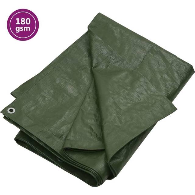Presenning 180 g/m² 6x8 m grön HDPE