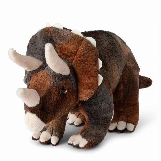 Bon Ton Toys WWF Triceratops Brown/beige 23 cm - 9 Teddybjörnar Från Magasin (cm)