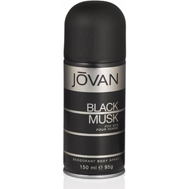 Jovan Black Musk For Men Deodorant Body Spray 150ml Jovan