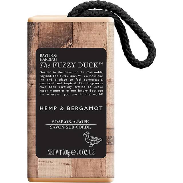 Baylis & Harding The Fuzzy Duck Men's Hemp & Bergamot Soap On A Rope