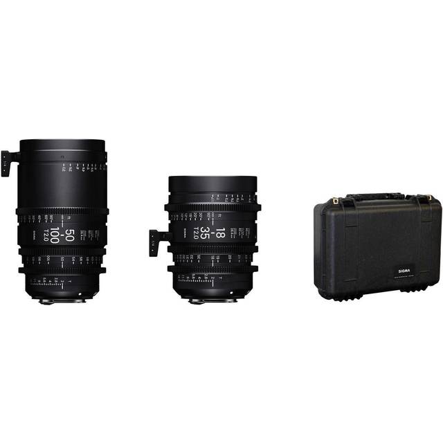 Sigma Cine High Speed Zoom Lens Kit - Canon Mount