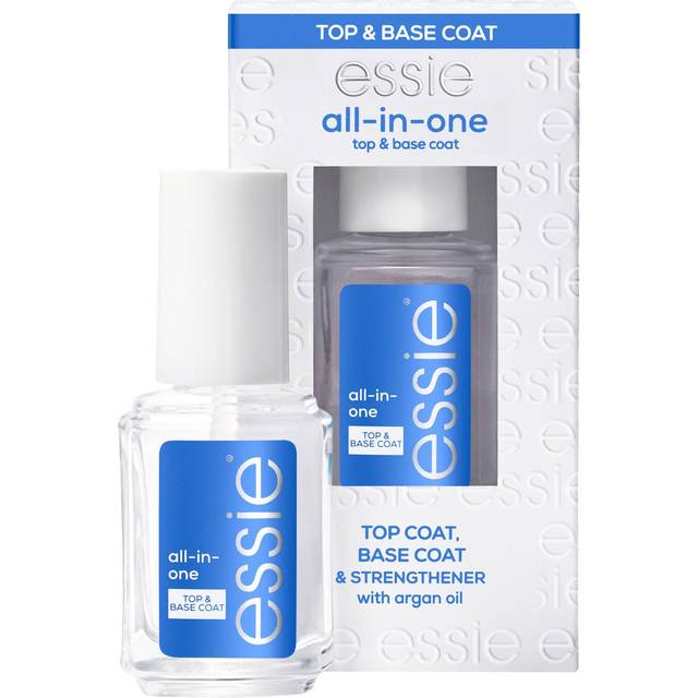 Nail Polish Nail Care Treatment All In One Nail Polish Base Coat & Top Coat, Ridge Filling, Longer Lasting Home Manicure - Multi - 13.5ml