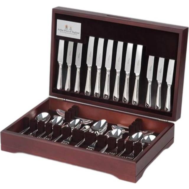 Arthur Price of England Harley Sovereign Stainless Steel 44 Piece Canteen FREE Six Tea Spoons