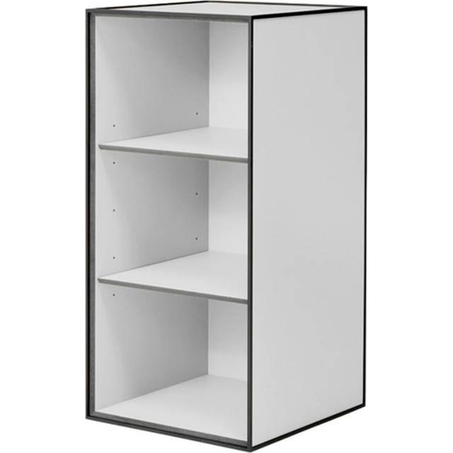 Audo Copenhagen Frame 70 storage Light grey, 2 shelf