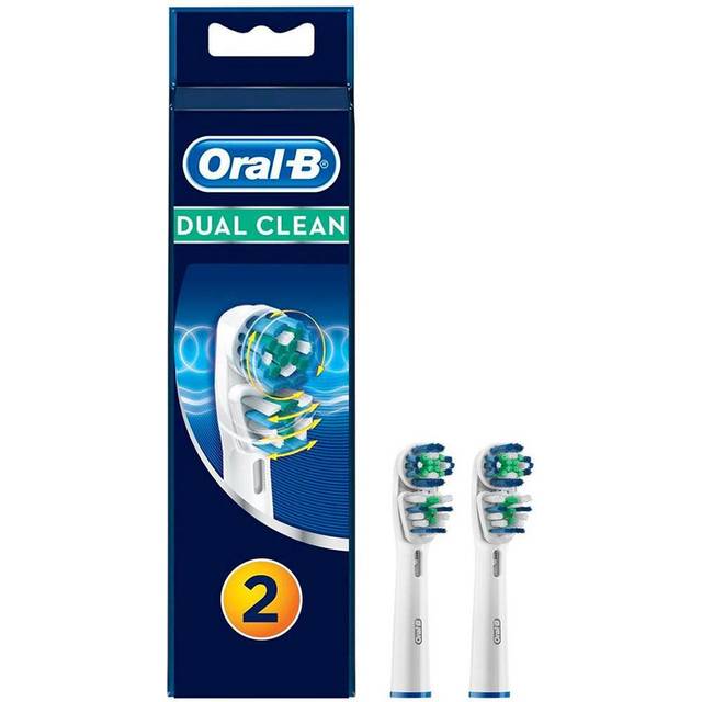 Oral-B Dual Clean Tandborsthuvuden 2 st.