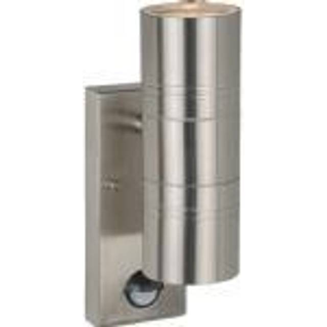 Lucide Arne LED Outdoor Up & Down Wall Light with PIR Sensor - Black