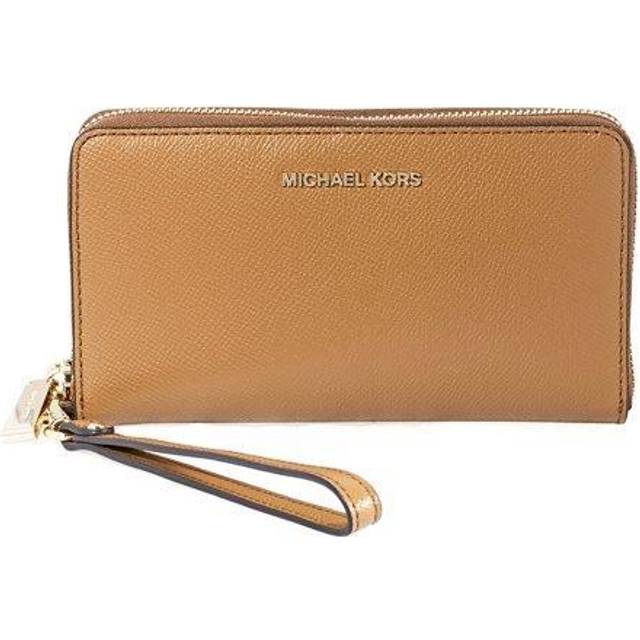 Michael Michael Kors Multi-Function Flat Large Saffiano Leather Smartphone Wristlet