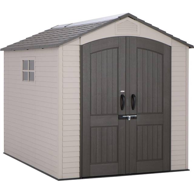 Lifetime 7 Ft. x 9.5 Ft. Outdoor Storage Shed, Yellow