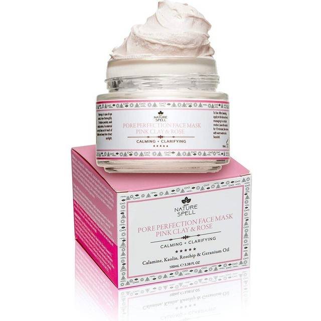 Nature Spell Australian Pink Clay & Rose Pore Perfection Face Mask