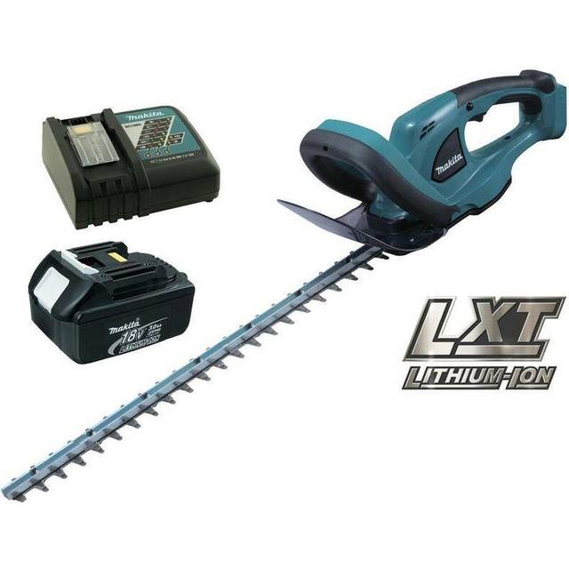Makita BUH523RF LXT 18v Li-Ion Cordless Hedge Cutter Trimmer 52cm + 1 Battery
