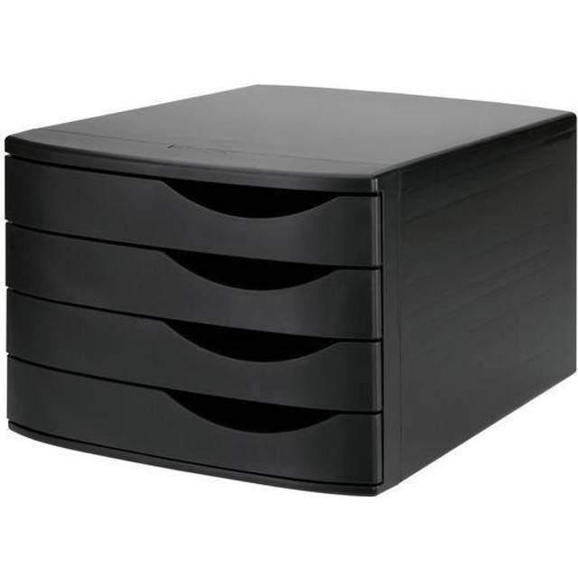 Jalema Re-Solution Recycled Desktop Drawer Set Black