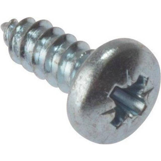 Forgefix Self-tapping Screws, Pozi, Pan Head, Zp