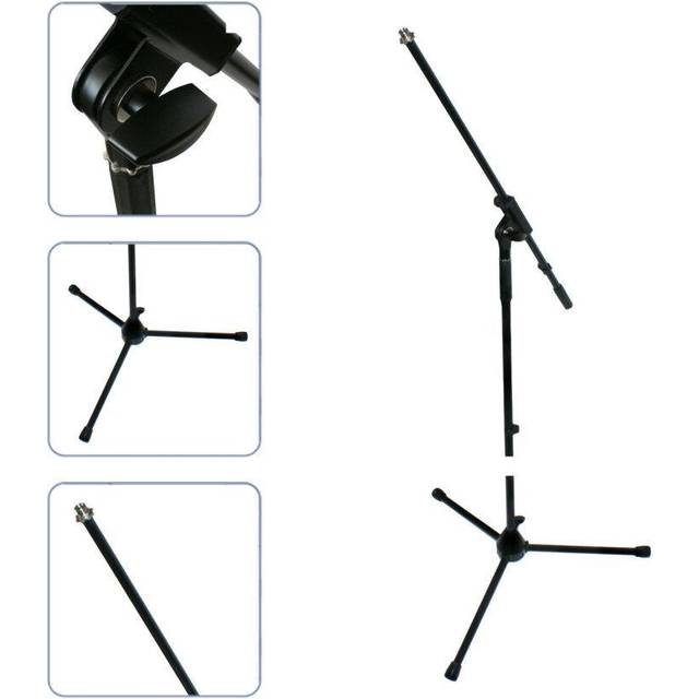 Mic/Microphone Adjustable Stand Removable Angle Boom Arm Stage Perform