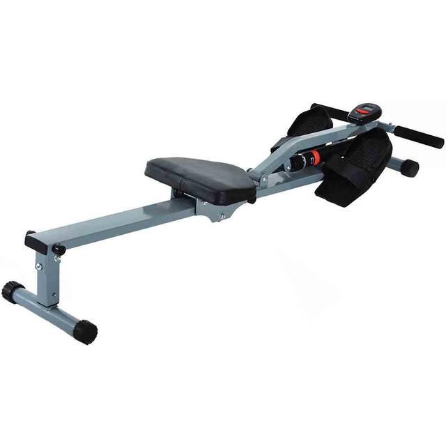 HOMCOM 12 Level Fitness Rowing Machine Cardio Fitness Workout And Gym Training