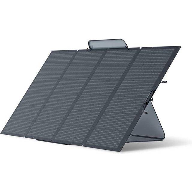 Ecoflow - ef 400W Portable Solar Panel, Foldable & Durable, Complete with an Adjustable Kickstand Case, Waterproof IP68 for Outdoor Adventures