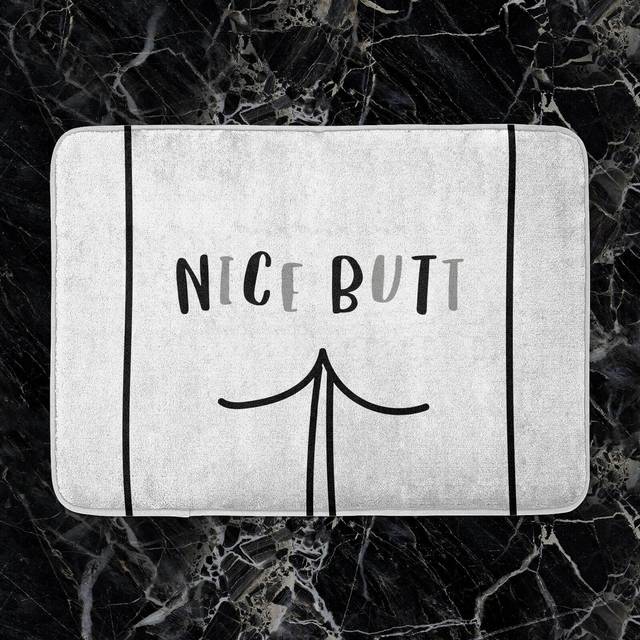 Nice Butt Bath Mat