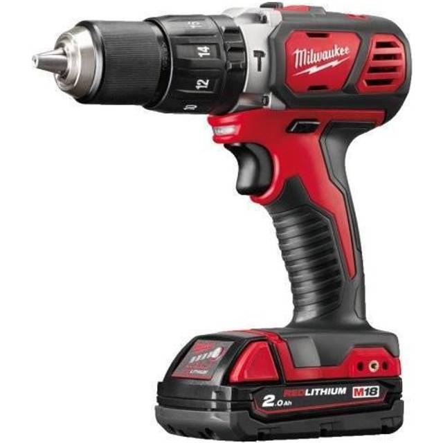 Milwaukee M18BPD-202B M18 18V Combi Drill 2 x 2ah Batteries