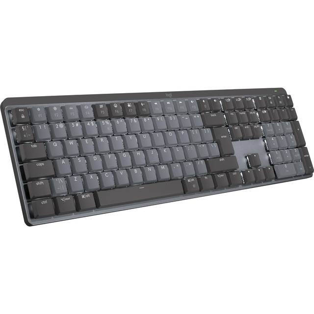 Logitech Det trådlösa tangentbordet MX Mechanical in Grafitgrå, US International (Qwerty)