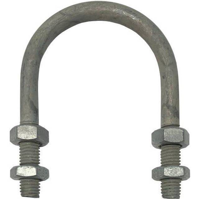 U-Bolt M16 x48 mm Thread, 170 mm Inside Diam, 217 mm Inside Height Galvanised