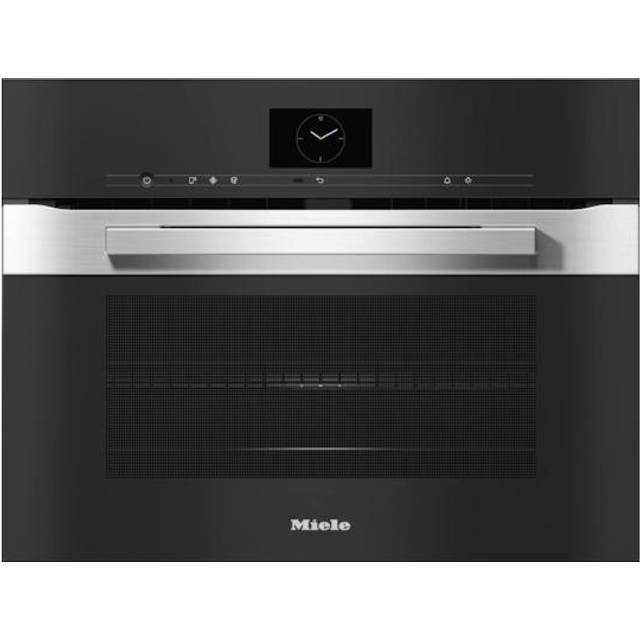 Miele H7640BMCLST Compact Microwave Combination Oven - Clean Steel