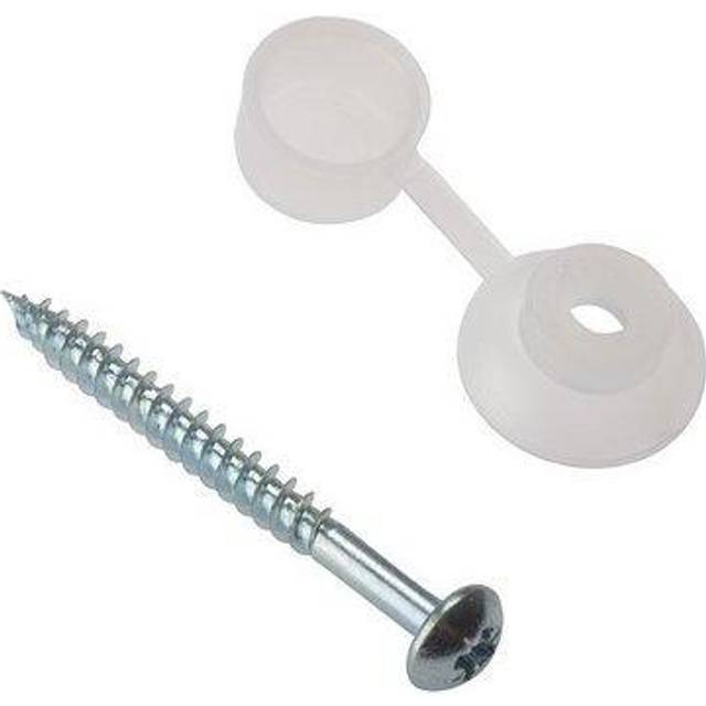 Forgefix corrugated roofing screw round head pozi zp 5mm x 50mm bag 10