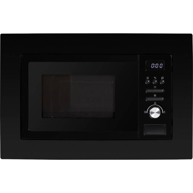 electriQ Built-In Microwave with Grill - Black