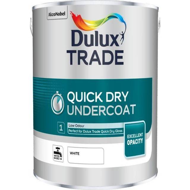 Dulux Trade Quick Dry Undercoat - White - ["White"]