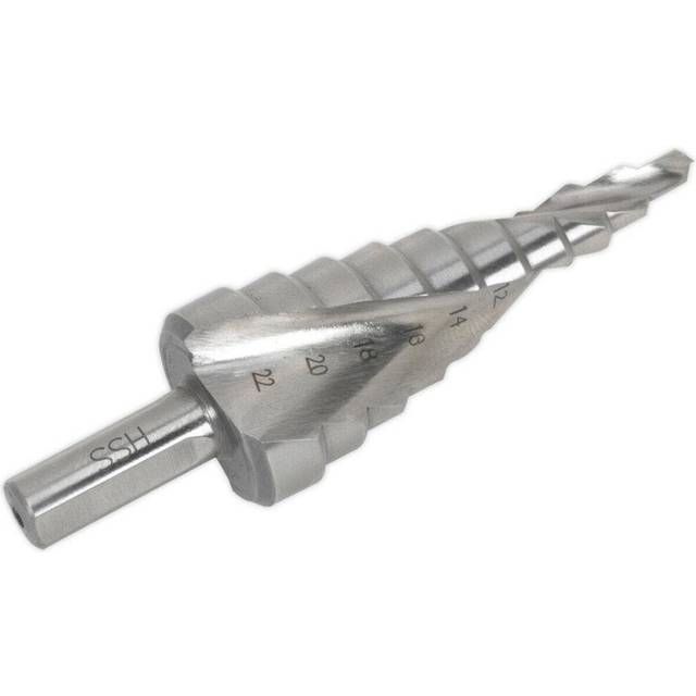 HSS M2 Spiral Flute Step Drill Bit - 4mm to 22mm - Precision Hole Drilling