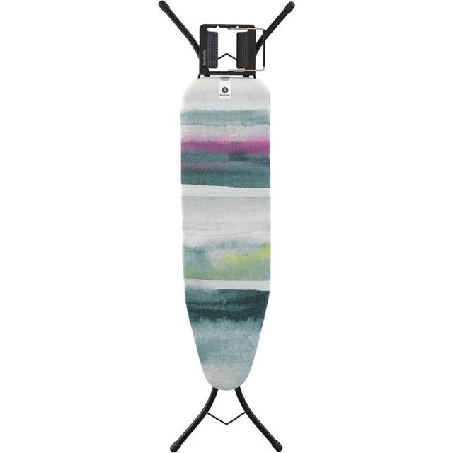 Brabantia Size A Ironing Board with Steam Iron Rest - Green (46.2cm W X 7cm L)