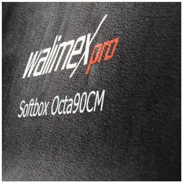 Walimex Pro Octagon Softbox PLUS Orange Line 90 cm diameter för Aurora/Bowens